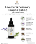 Lavender and Rosemary Hair Oil (Revitalizing Oil)